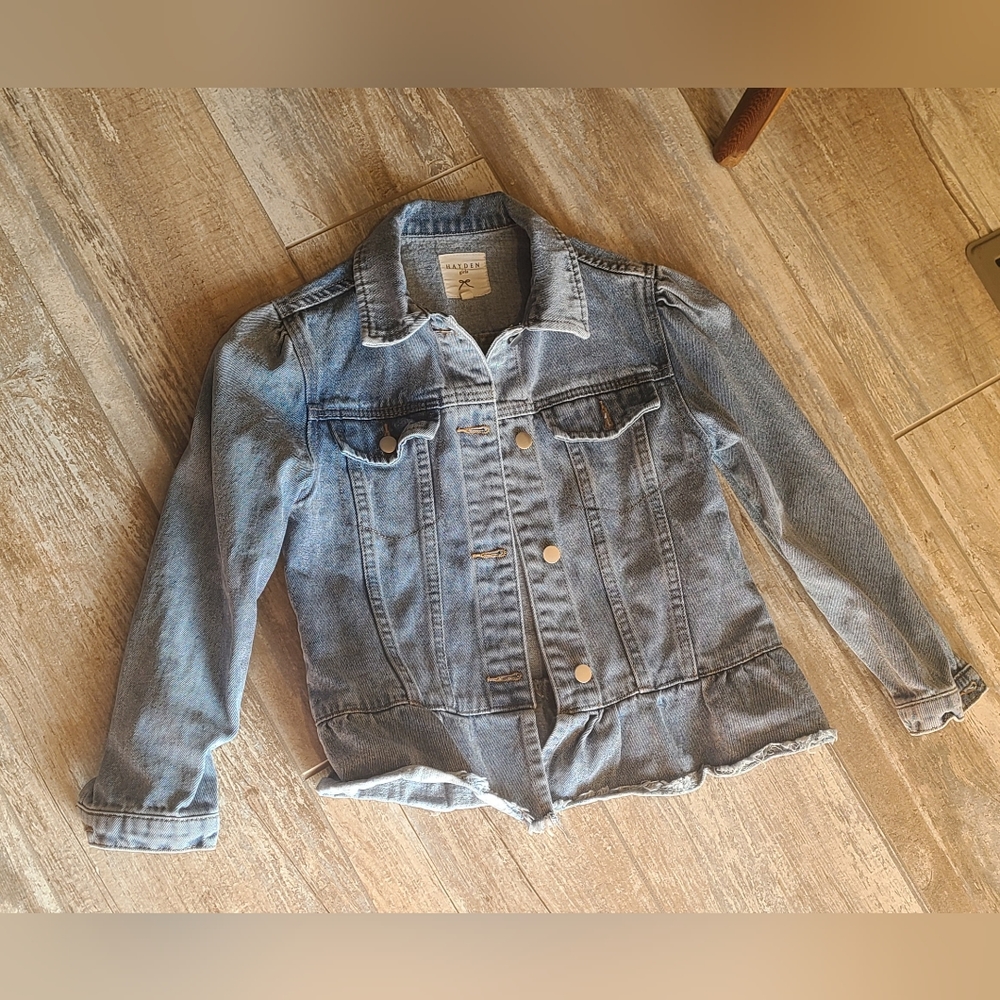Hayden girls size L Jean jacket